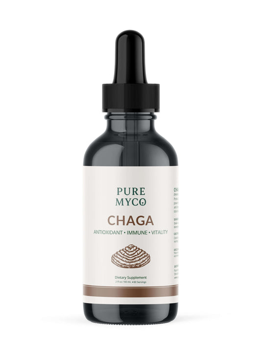 🌟 How Chaga (Inonotus obliquus) Strengthens Immunity, Reduces Inflammation & Supports Vitality