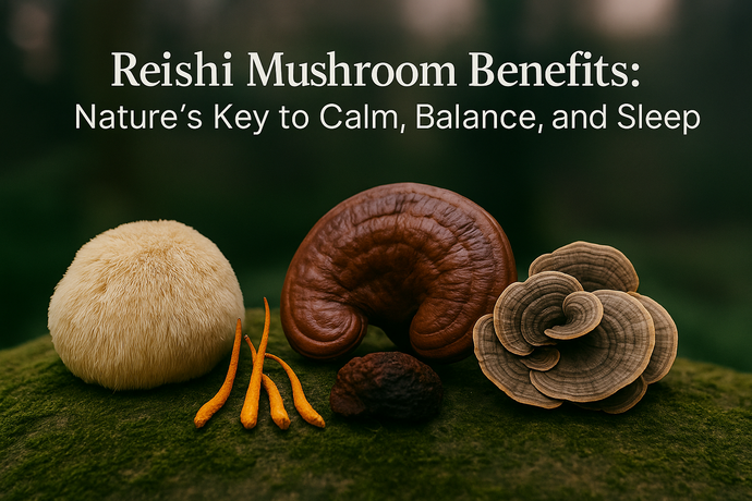 Reishi Mushroom Benefits: Nature’s Key to Calm, Balance, and Sleep