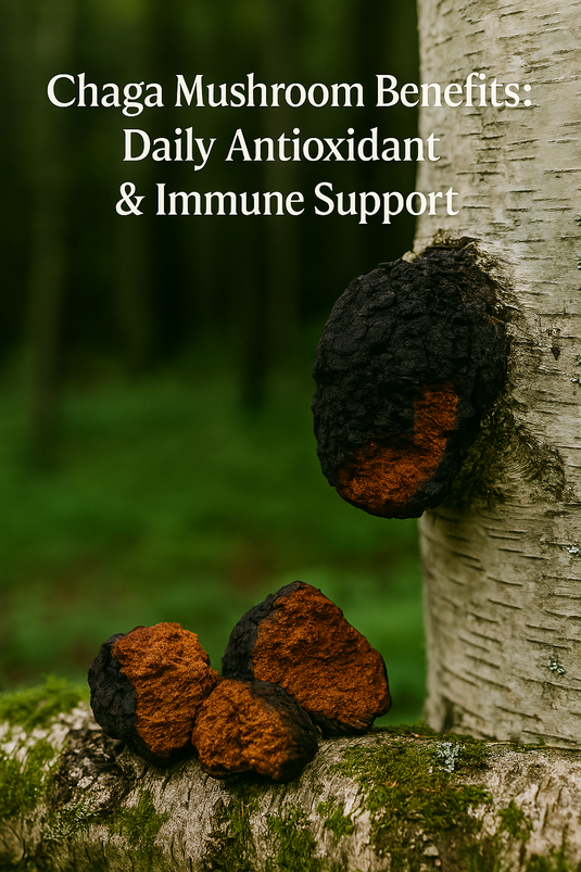 Chaga Mushroom Benefits: Daily Antioxidant & Immune Support